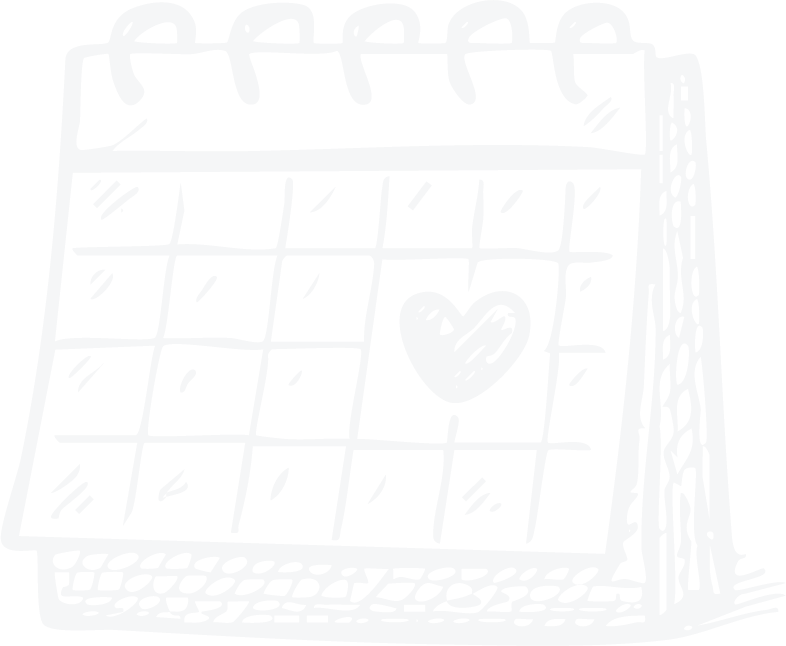 calendar fundraiser: MonthFund calendar month illustration