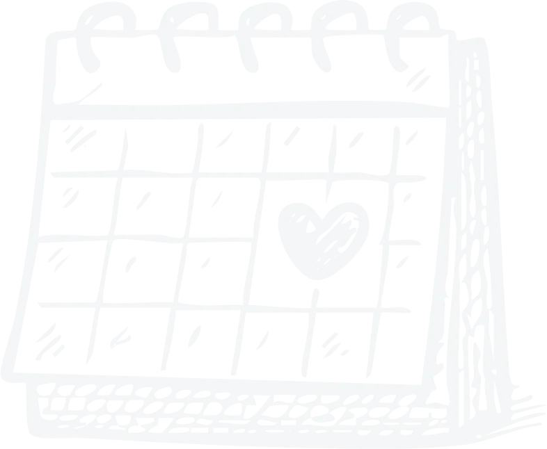 calendar fundraiser: MonthFund calendar month illustration